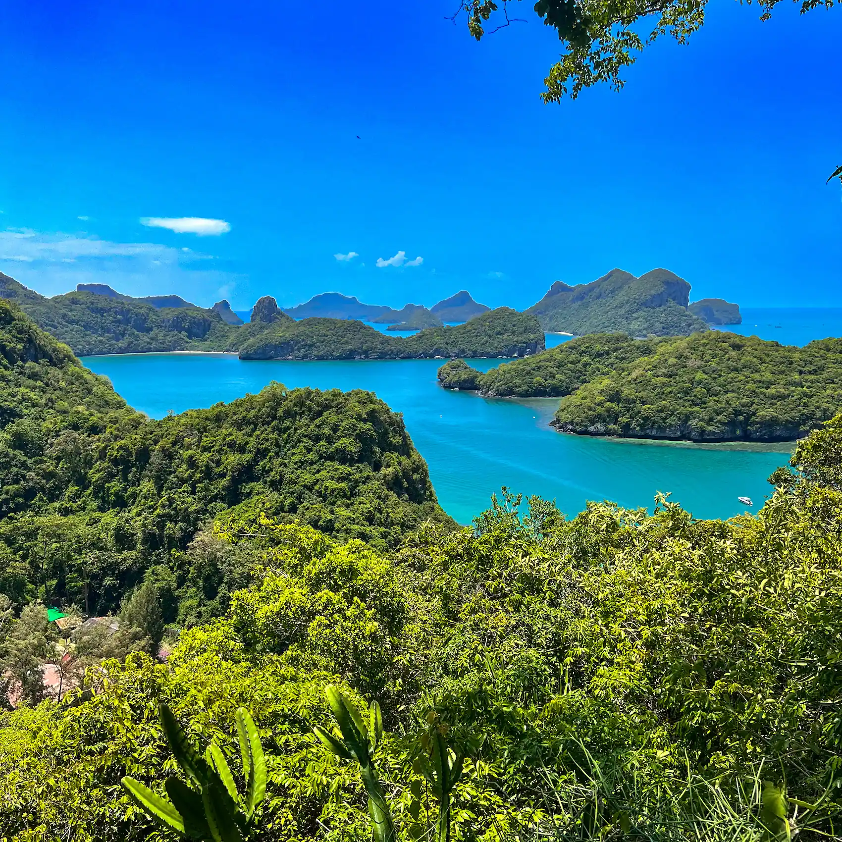 L'arcipelago di Ang Thong vicino a Samui